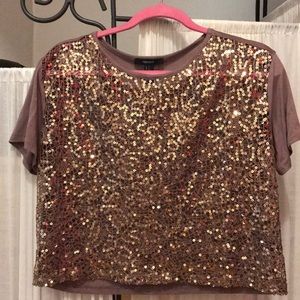 Sequin top